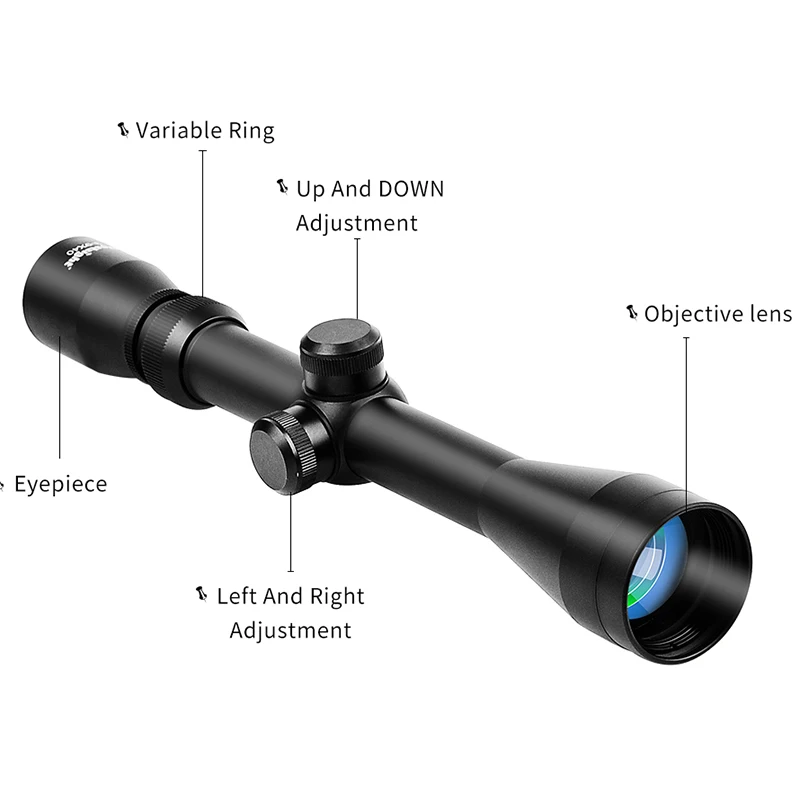 B BESTSIGHT 3-9X40 6-24X50 Riflescopes охотничий прицел с зеленым красным подсветкой страйкбольная оптика Riflescope охотничий прицел