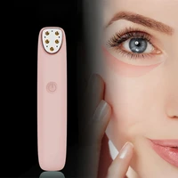 radio frequency eyes massager ems red light electric eye vibration massager anti aging remove dark circles facial lift tool