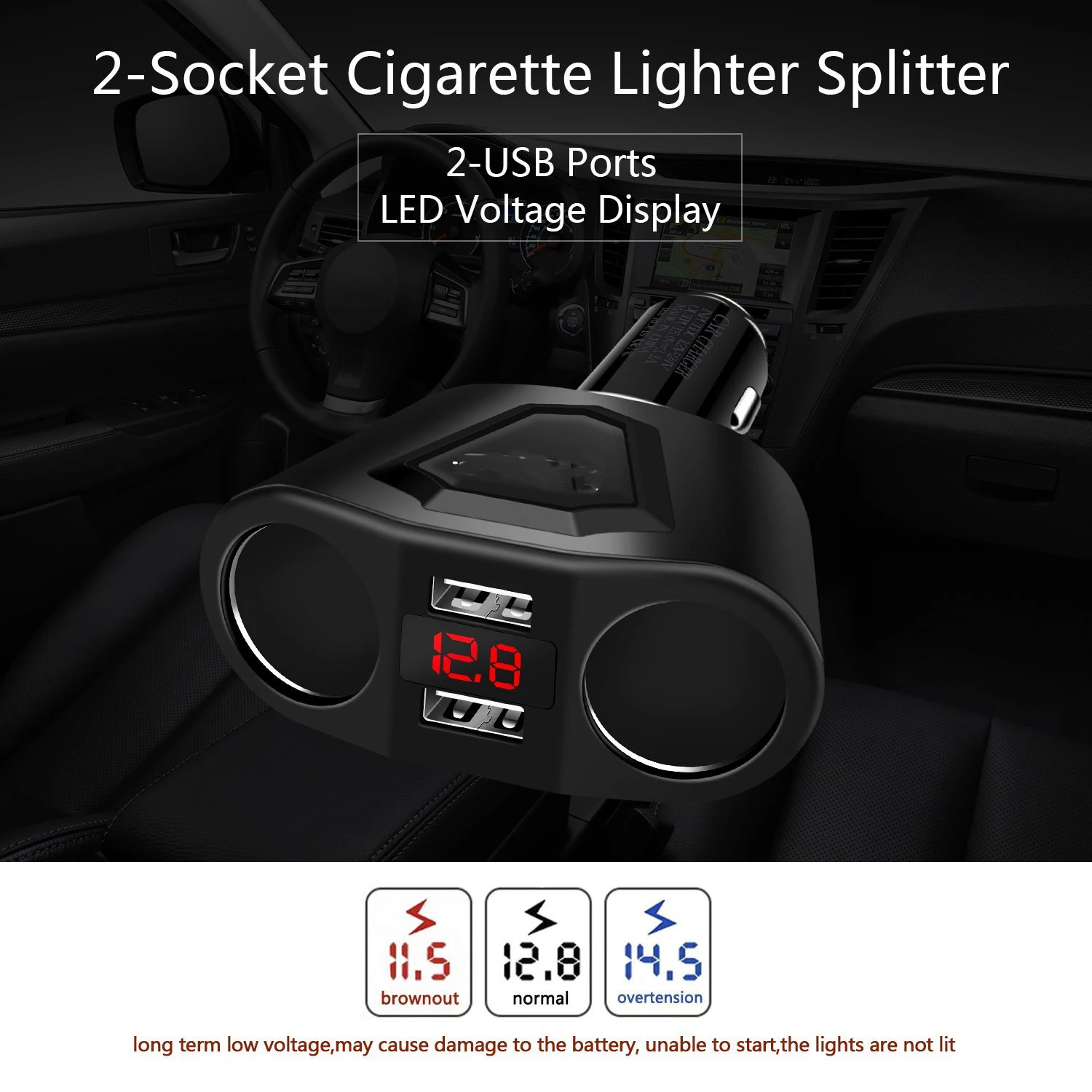 Автомобильное зарядное устройство телефонная станция с несколькими портами 12