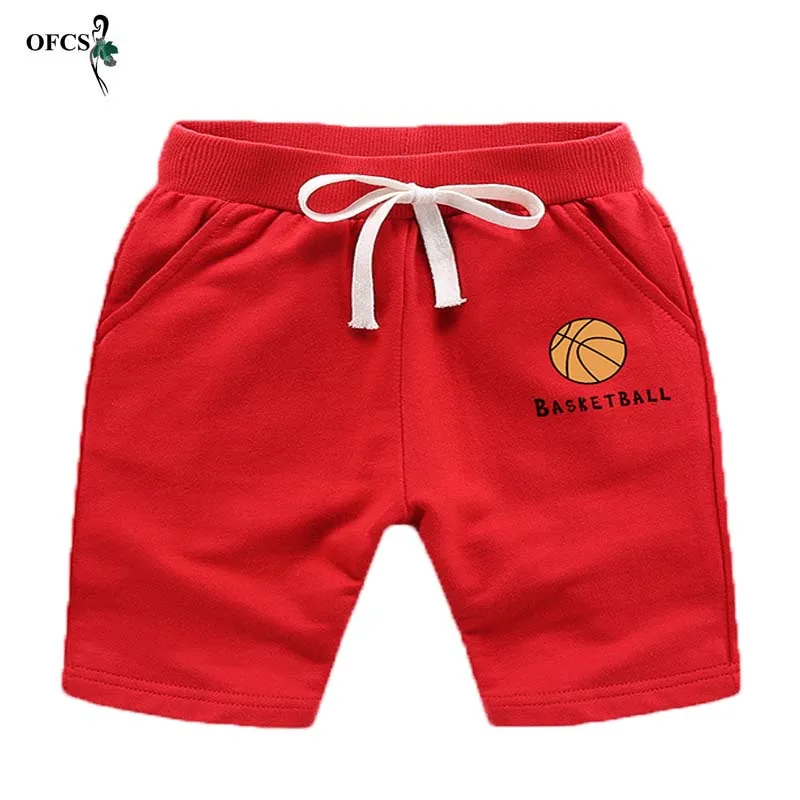 Новые детские штаны для маленьких мальчиков с рисунком летние модные спортивные