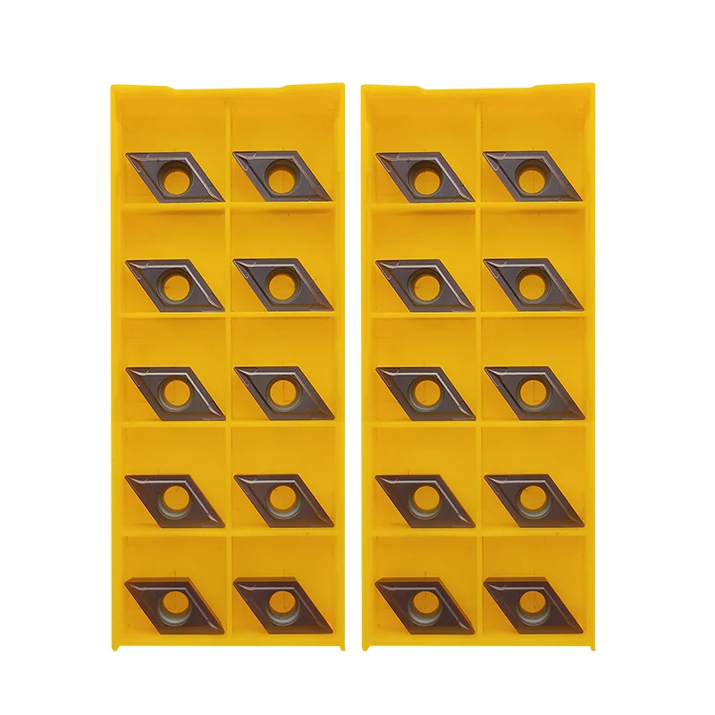 Твердосплавные пластины DCMT11T304 DCMT11T308 VP15TF UE6020 US735 токарный инструмент токарные