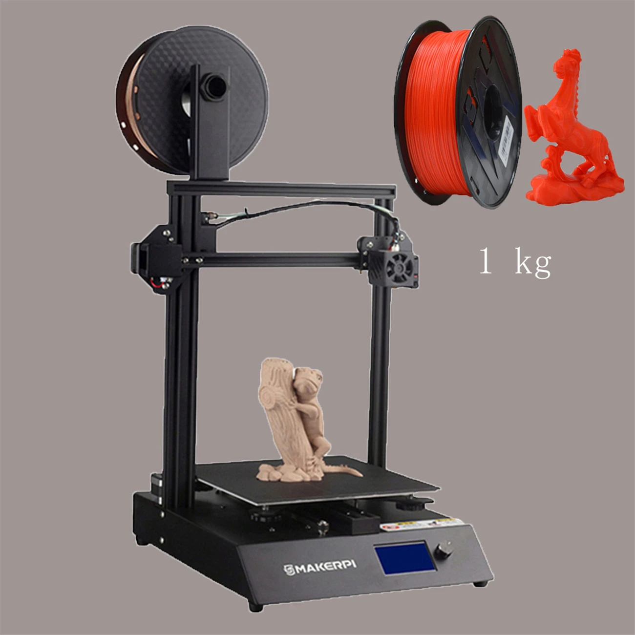 

Offical 3d printer Christmas Xmas Gifts Open Source With Resume functions Diy Assembly Mental Base Large Printing Size 260mm P2