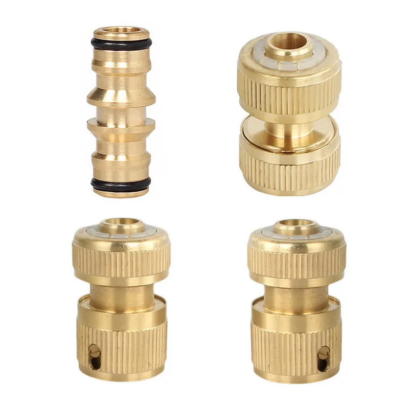 1Pcs Garden Hose Connector Brass Aluminum Quick Tap For Irrigation System | Дом и сад