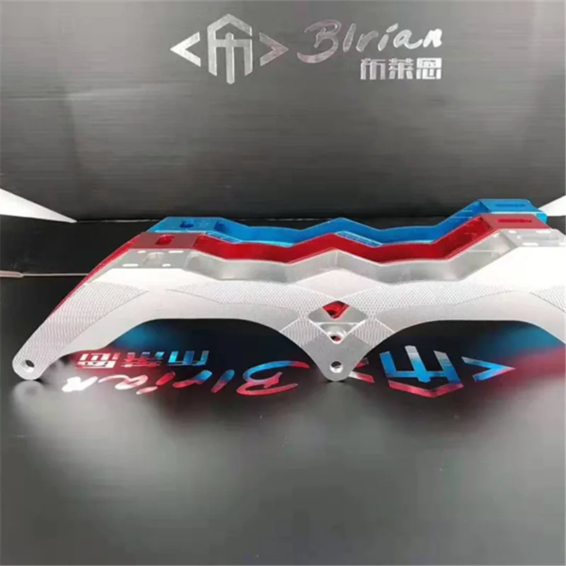 3X90 мм 3-колеса Inline speed Frame для 90 мм 100 мм 110 мм 125 мм колеса для катания на коньках 135 мм 150 мм 165 мм 195 мм отверстие для крепления 6 прокладок 6 болтов