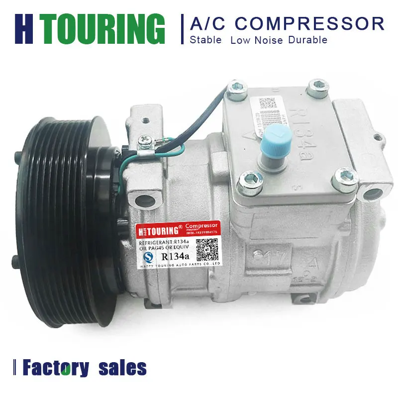 

10PA17C AC A/C Compressor for Car John Deere Compressor AH169875 AN221429 RE196923 RE46609 RE69716 SE501459 SE501462 TY24304 8PK