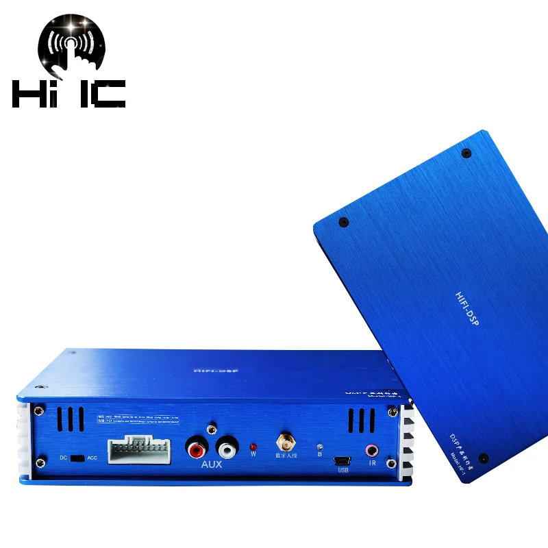 Dsp автомобильный аудио 4,2 Bluetooth 31 сегмент DSD аудио эквалайзер для телефона/компьютера настройки цифровой AB без потерь 135W 4 канальный автомобильный усилитель