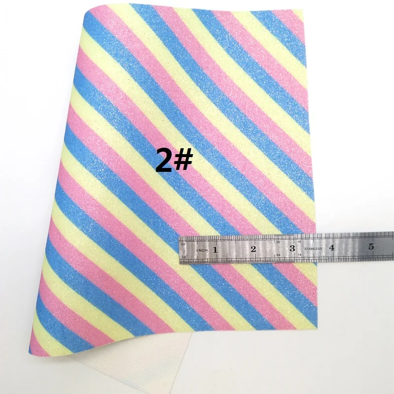 Мерцающие полосы блестящая ткань кожа Русалка Радужный принт синтетический