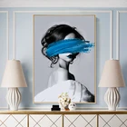 Скандинавский абстрактный Рисунок Maeham, рисунок на холсте, плакаты, черно-белые картины для гостиной, Современное креативное украшение для дома