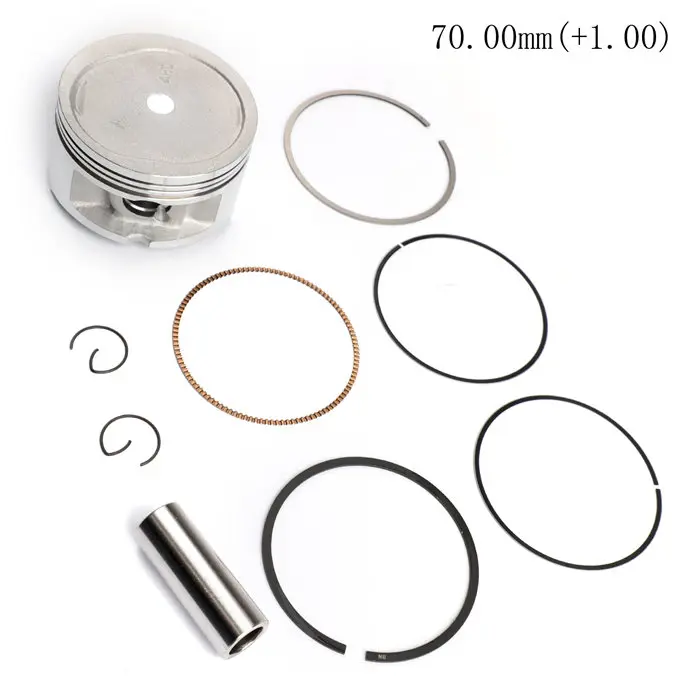 70.00mm Artudatech размер отверстия STD 69 мм поршневой комплект для 1998-2006 Yamaha YP250 4HC YP 250 Majesty - Цвет: 70.00mm