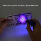 УФ светильник лампа фонарик 9LED вспышка карманный дизайн алюминиевый сплав с питанием от батареи УФ светильник ПА ффонарь фиолетовый светильник