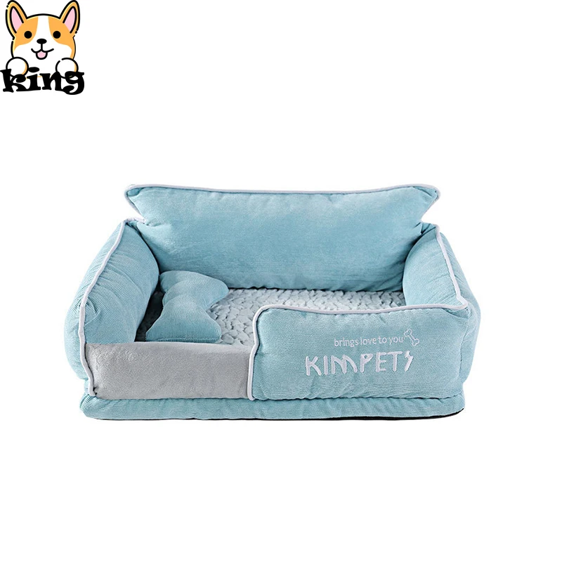 Кровать для собаки моющаяся дом собак корги собачья будка зимняя теплая съемная