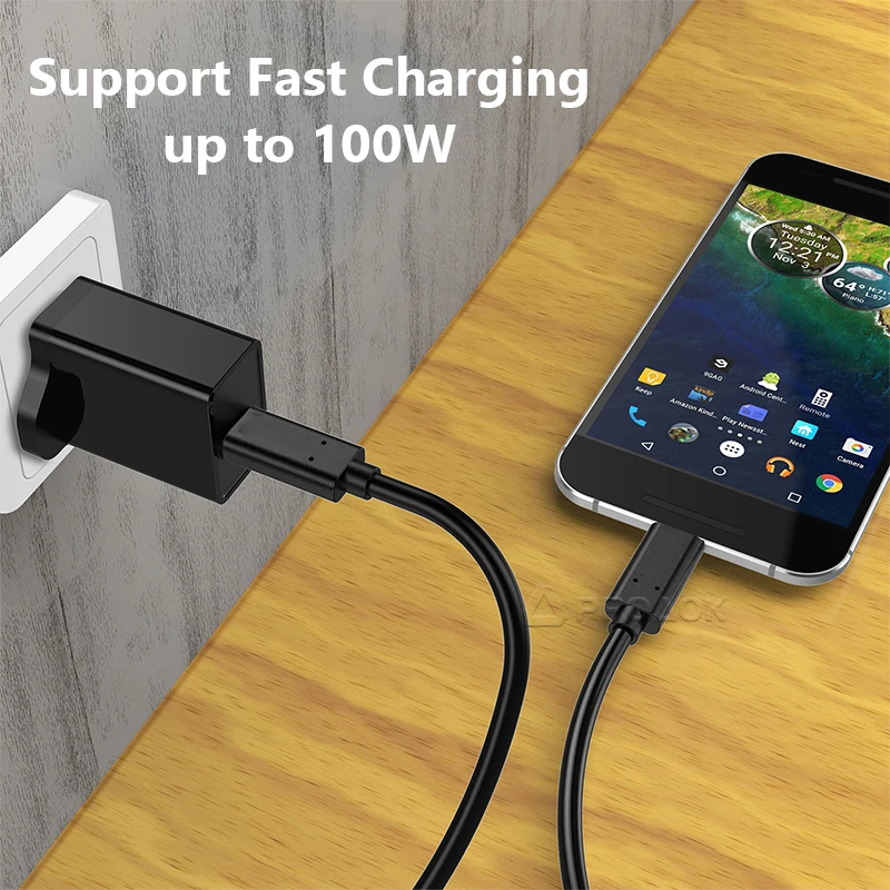 USB 3 1 Type C к кабель для Samsung Xiaomi 5A Быстрая зарядка Kabel Macbook Pro Data Cabo быстрой зарядки