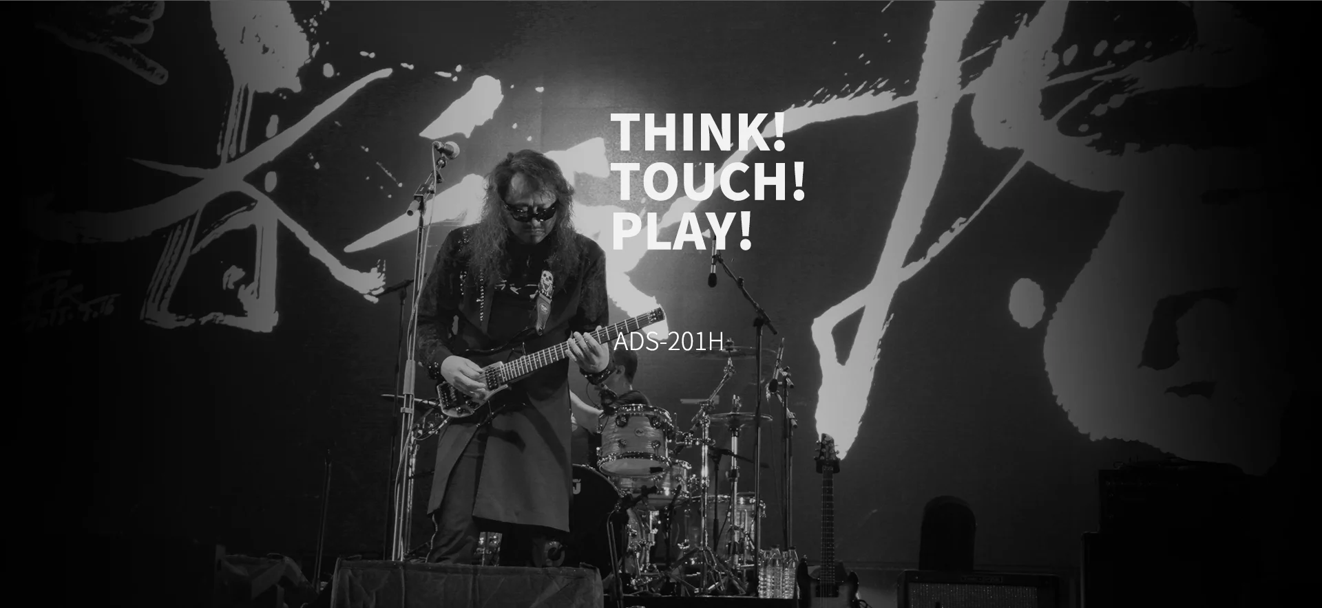 ALP Безголовый путешествия Электрогитары двойной хамбакер ADS 201H черные палец