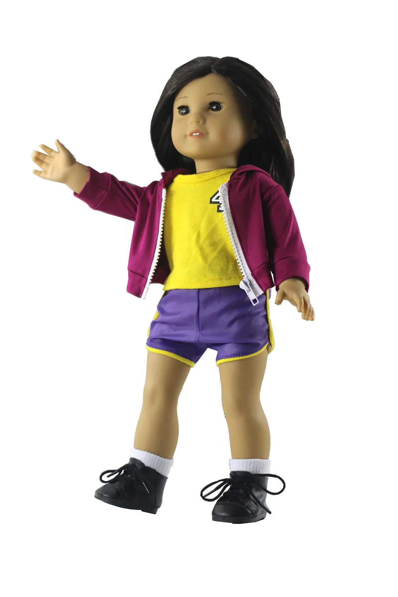 1 комплект кукольной одежды для американской куклы 18 дюймов красивая