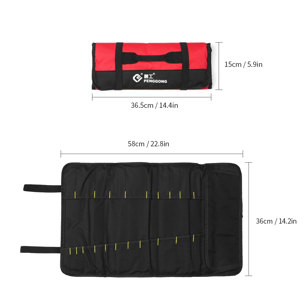 Водонепроницаемая сумка для инструментов органайзер из ткани Оксфорд с ручками
