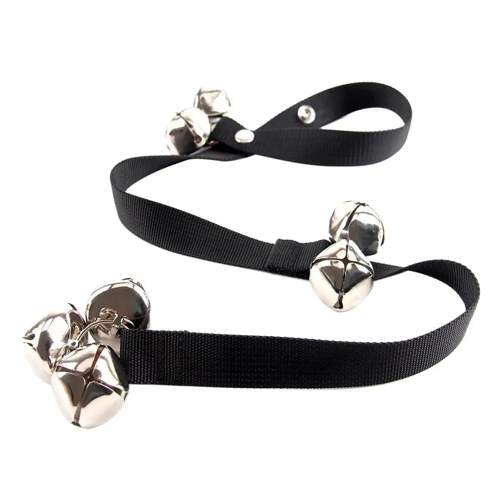 

Pet Training Bell Home Use Dog Doorbell For Training Hanging Adjustable Strap With Bells Pets Accessories