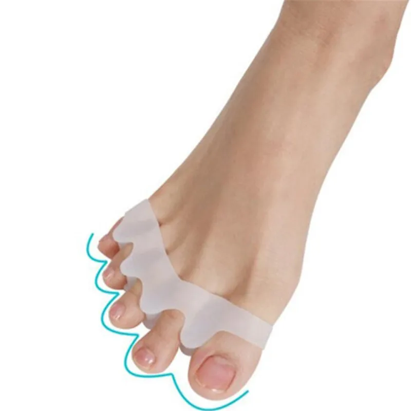 

New Arrivals Foot Care Gel Bunion Protector Silicone Gel Hallux Valgus Correction Toe Separators Orthopedic Straightener