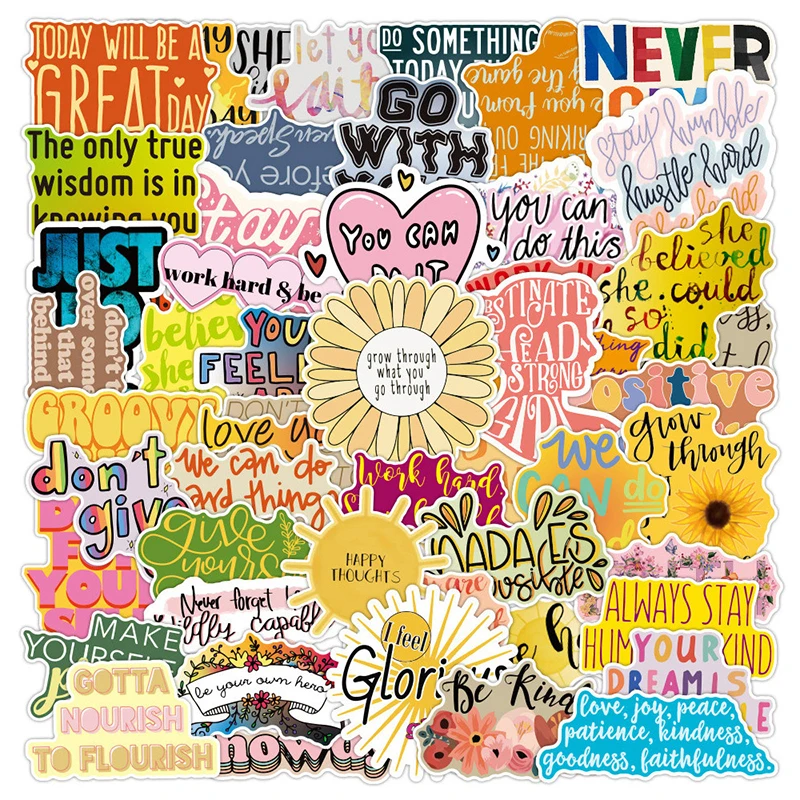 

50 PCS Landscape Sticker Mobile Phone Case Skateboard Luggage Waterproof Graffiti Sticker Toy Wholesale