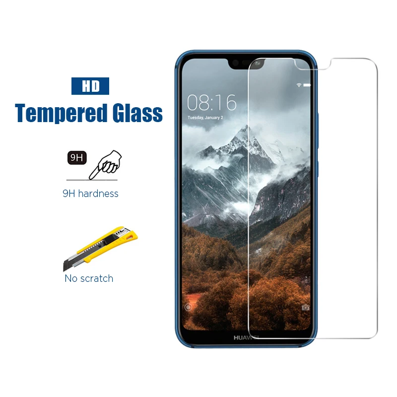 9H твердое закаленное стекло для Huawei Nova 4 4E 5 5i Pro 5T Защита экрана Y3 ii Y5 6/6 SE защитная