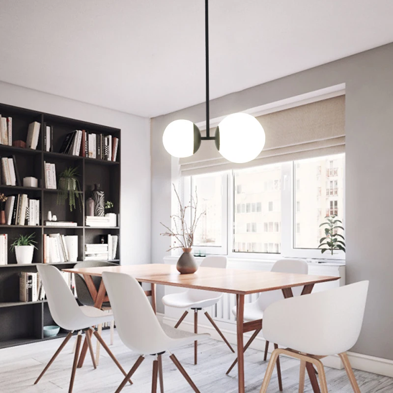 Скандинавский современный подвесной светильник дизайнерские стеклянные Pedant