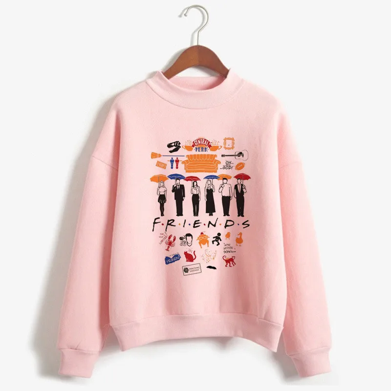 Женские толстовки с высоким воротником на осень/зиму | Женская одежда