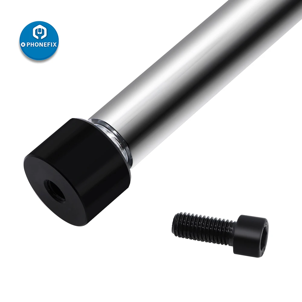 25mm de diámetro microscopio soporte de Metal Barra de pilar para la industria de cámara de Video de microscopio Accesorios