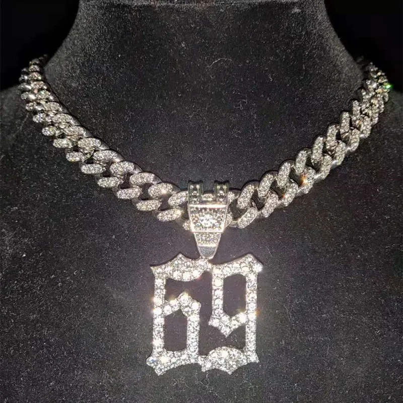 Ожерелье с кулоном в стиле хип-хоп унисекс
