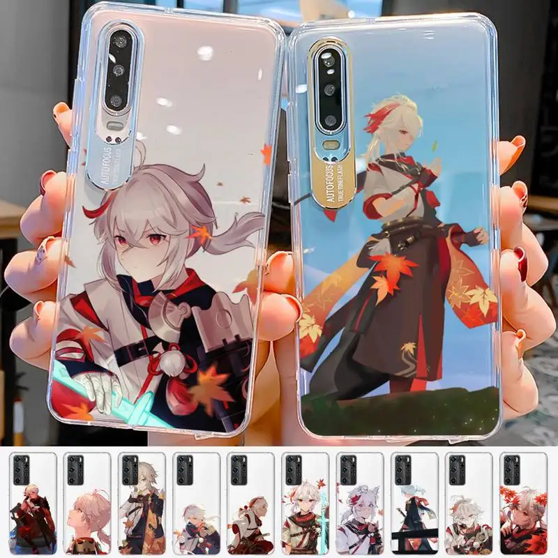 

Genshin Impact Kaedehara Kazuha Phone Case For Huawei P 20 30 40 pro lite Psmart2019 Honor 8 10 20 Y5 6 2019 Nova3E