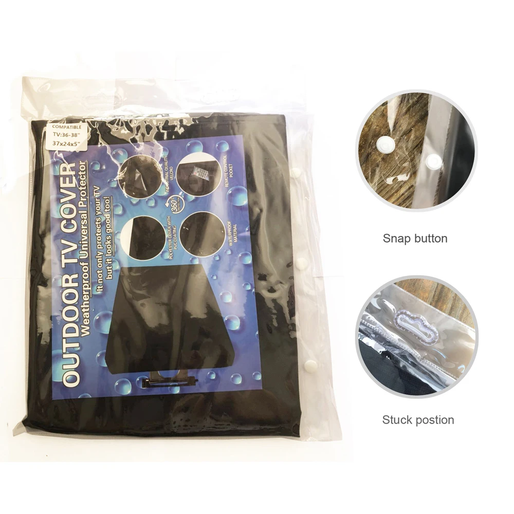 Чехол для телевизора черный из микрофибры|Чехлы ТВ| |