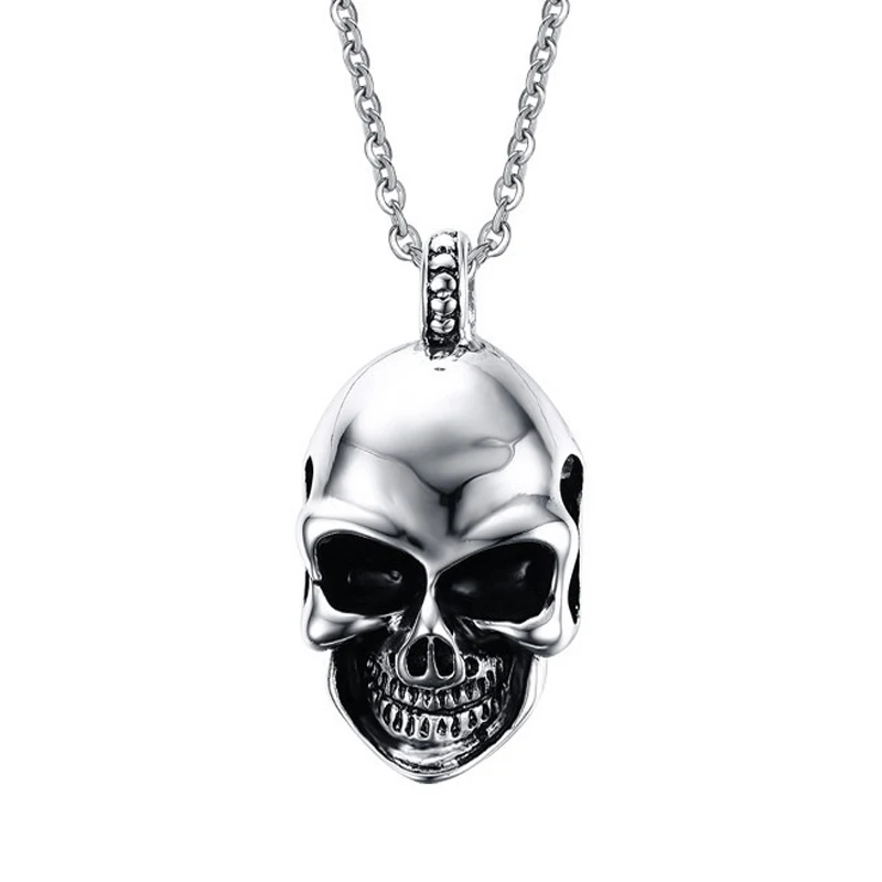 Ожерелье чокер из нержавеющей стали в стиле панк для мужчин и женщин массивное