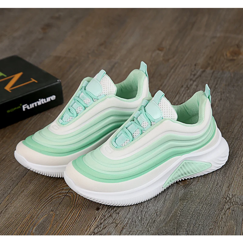 Модные женские кроссовки уличная спортивная обувь дышащая легкая удобная для