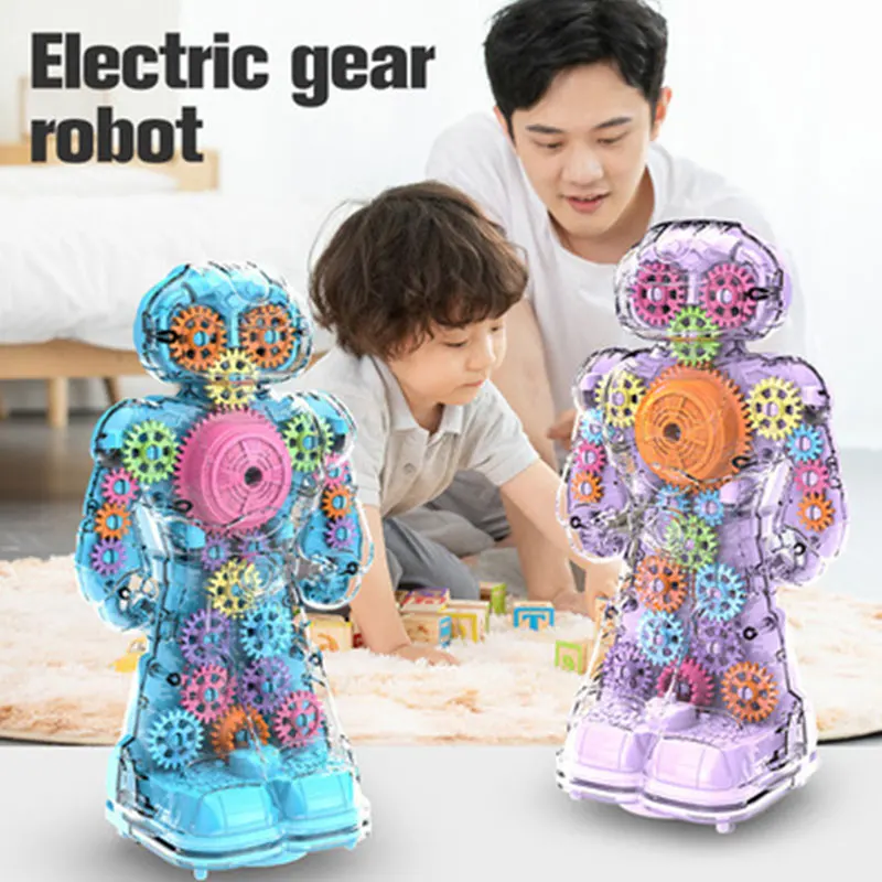 

New Children's Toy Electric Universal Light Music Walking Robot toy Children's Gift