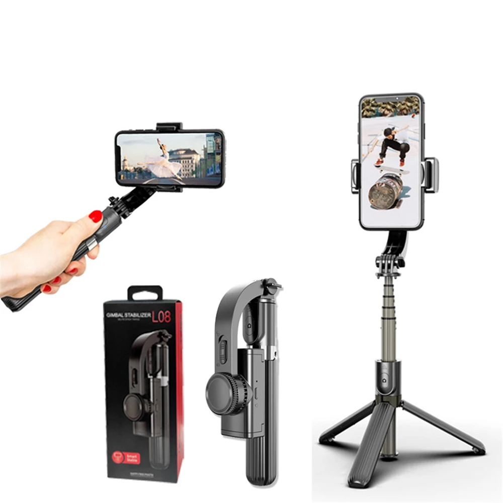 

Handheld Gimbal Stabilizer Smartphone Selfie Stick for iPhone 11 Pro Max Samsung Xiaomi Vlog Mobile Phone Gimbals