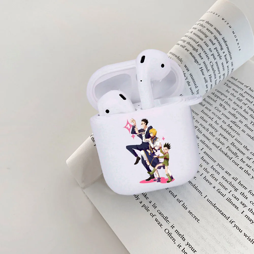 

Cartoon Hunter x Hunter 3 HXH Killua Zoldyck Anime TPU Airpod Case for Apple Airpods 2 1 Cover Wireless bluetooth Earphone Coque