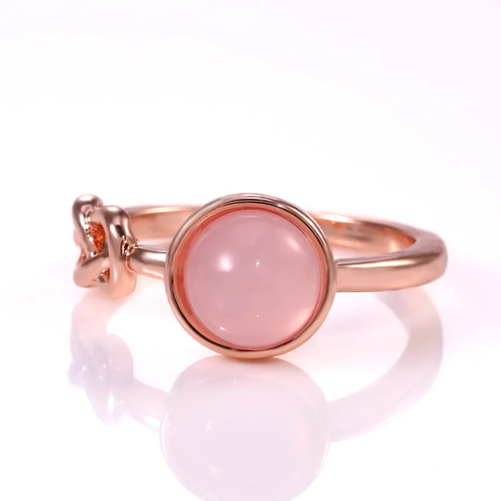 

Classic High-grade Alloy Material Exquiste Beautiful Natural Gem Stone Women's Ring Bride Ring Wedding Ring