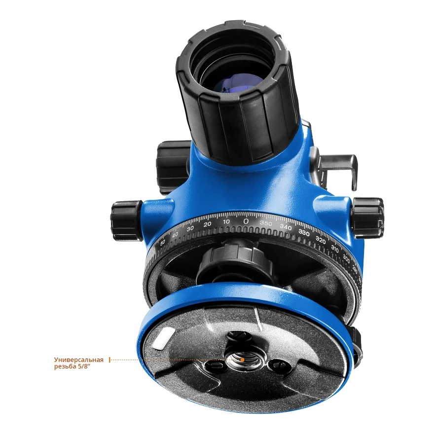 Нивелир оптический ЗУБР 34916 (макс. расстояние 100 м прорезиненное покрытие