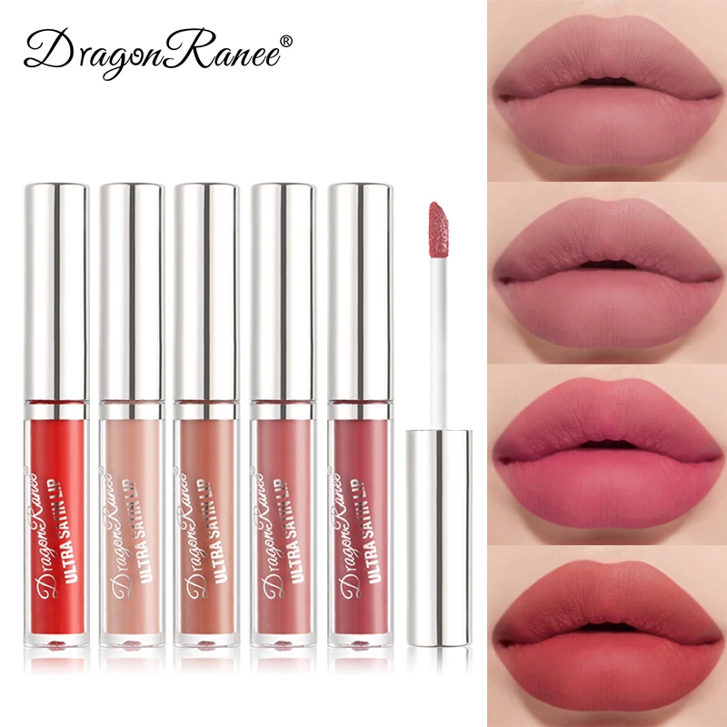 

12 Colors Matte Velvet Lip Glaze Waterproof Lasting Moisturizing And Not Easy To Fade Lip Gloss Lipstick Sexy Lip Makeup TSLM1