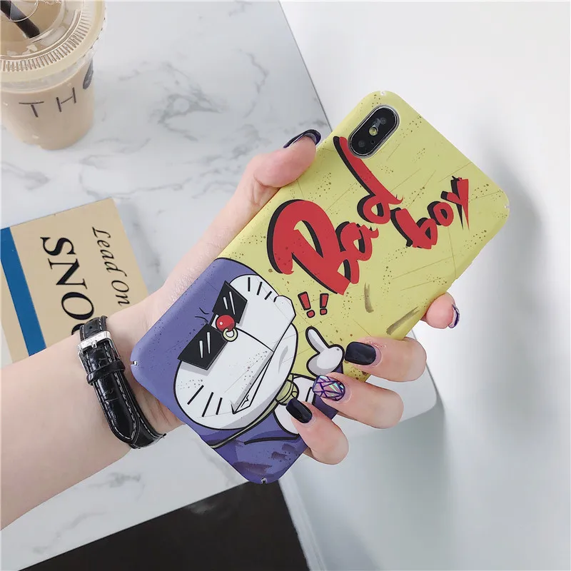 LANCHE жесткий пластиковый милый чехол для панели телефона с рисунком Xiaomi Redmi Note 7