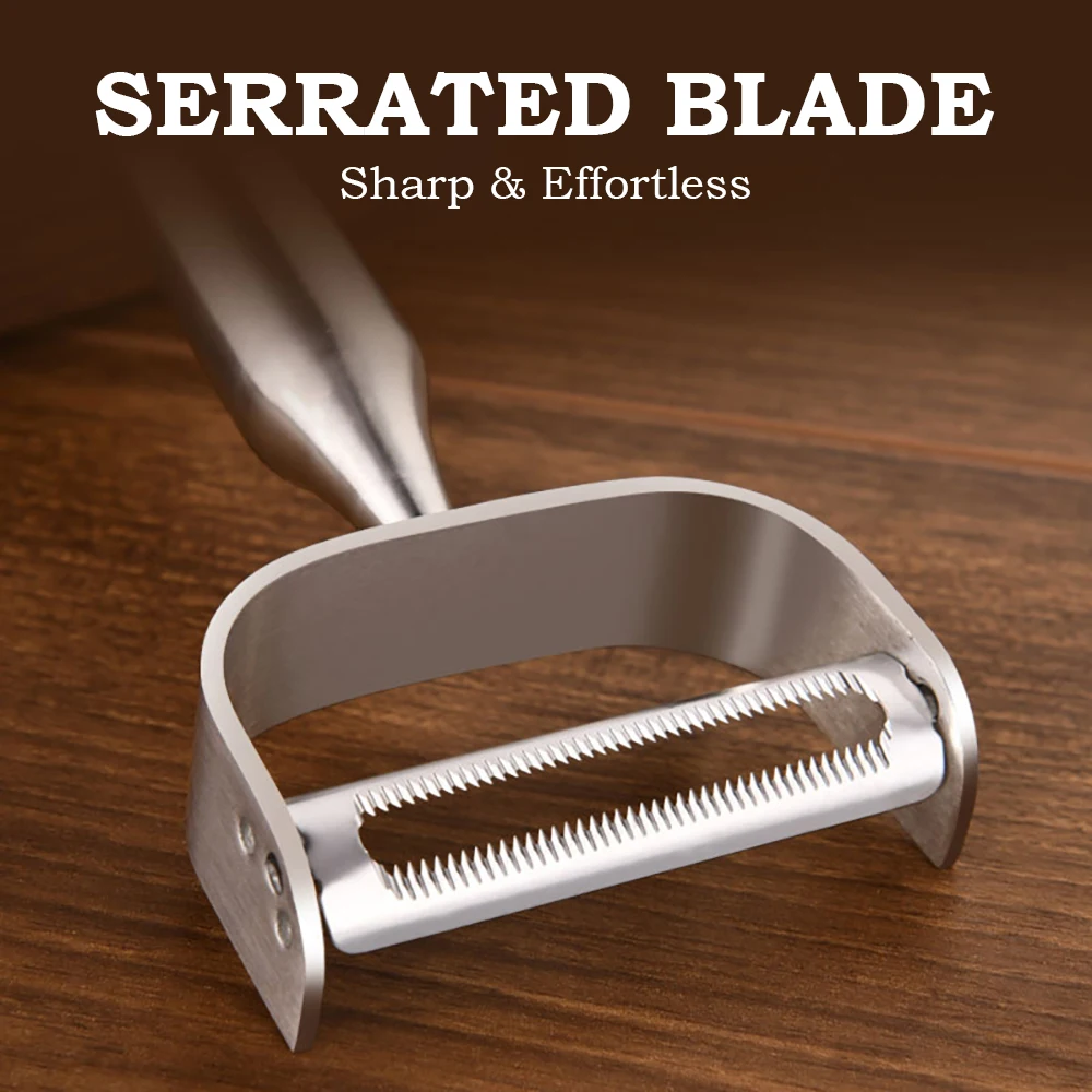 Новинка Овощечистка из нержавеющей стали для фруктов поворотный Y-Peelers морковки