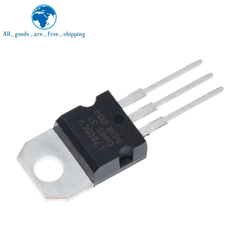 TZT 10 шт./лот Новый регулятор напряжения L7805CV TO 220 L7805 7805 5 в положительного S|ic 7805|ic