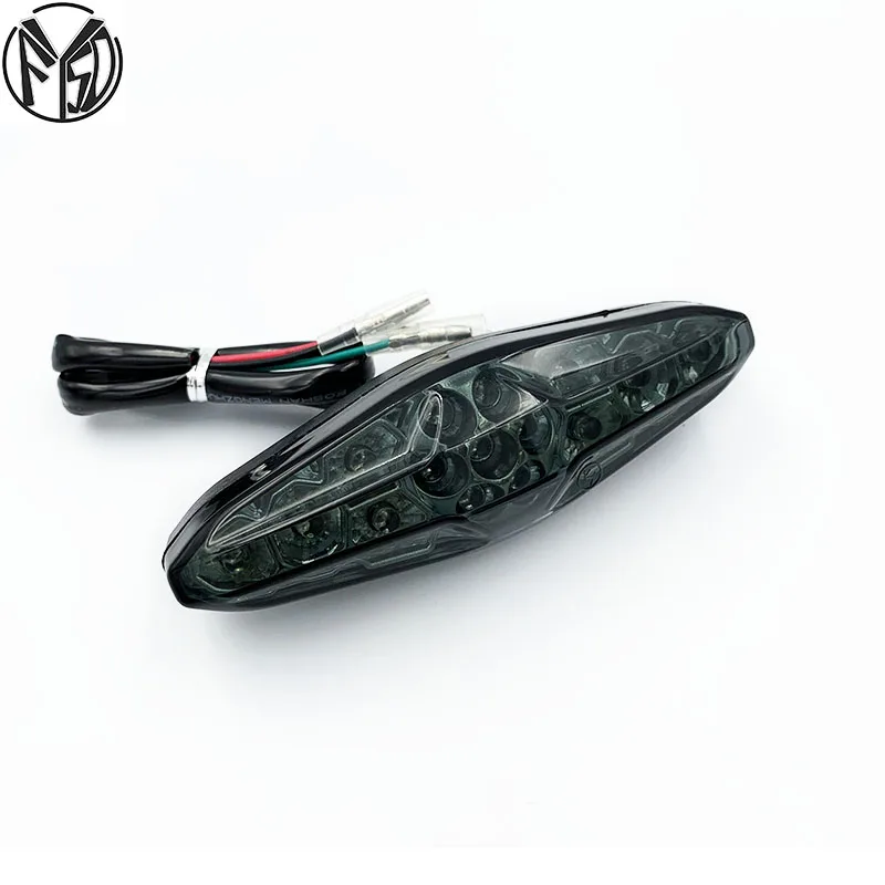 Универсальный светодиодный задний фонарь стоп-сигнал для мотоциклистов 12 В