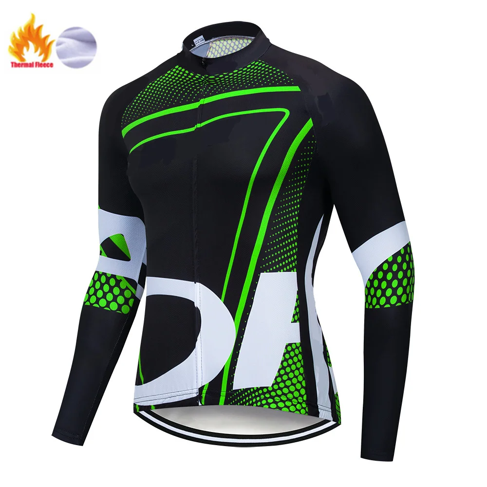 Winter jersey Велосипедная одежда для мужчин зима Синий pro велосипедная майка комплект велосипедных брюк мужские Ropa Ciclismo термальная флисовая велосипедная одежда для мужчин - Цвет: Winter jersey