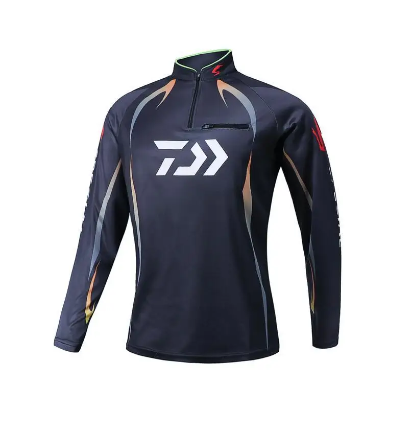 DAIWA Спортивная одежда для рыбалки на открытом воздухе мужские рубашки с длинным