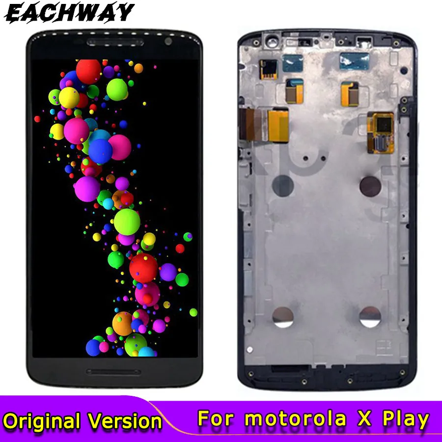 

Black screen For 5.5"Motorola Moto X Play XT1561 XT1562 XT1563 LCD Display Touch Screen Digitizer Full Assembly+ Repair Tools