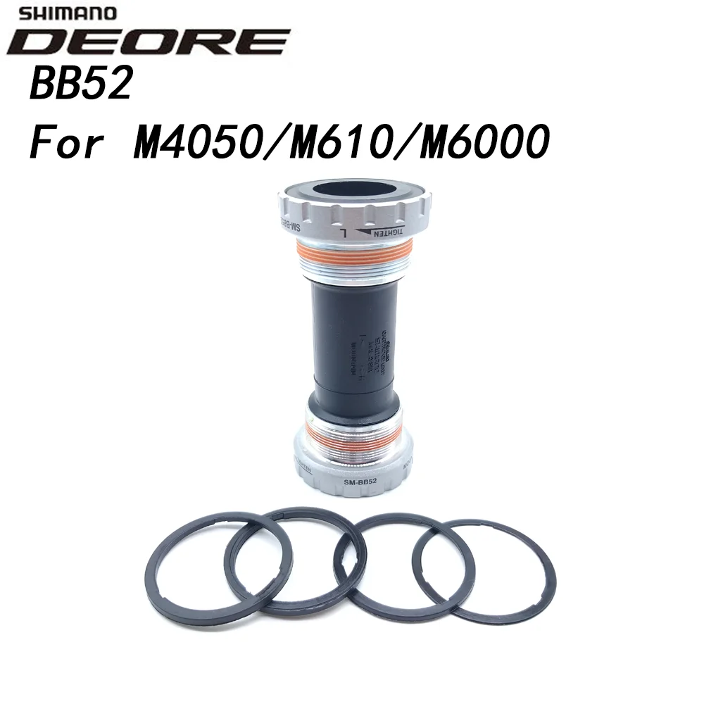 Deore SM-BB52 Hollowtech II кронштейн для горного велосипеда 68 73 мм BB52 Нижний кронштейн для m4000 m4050 4060 цепное колесо