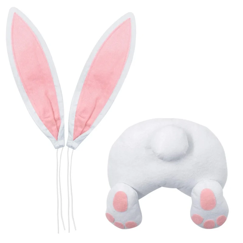 

Easter Bunny Garland Pendant Decoration Garland Two-piece Family Decoration Props