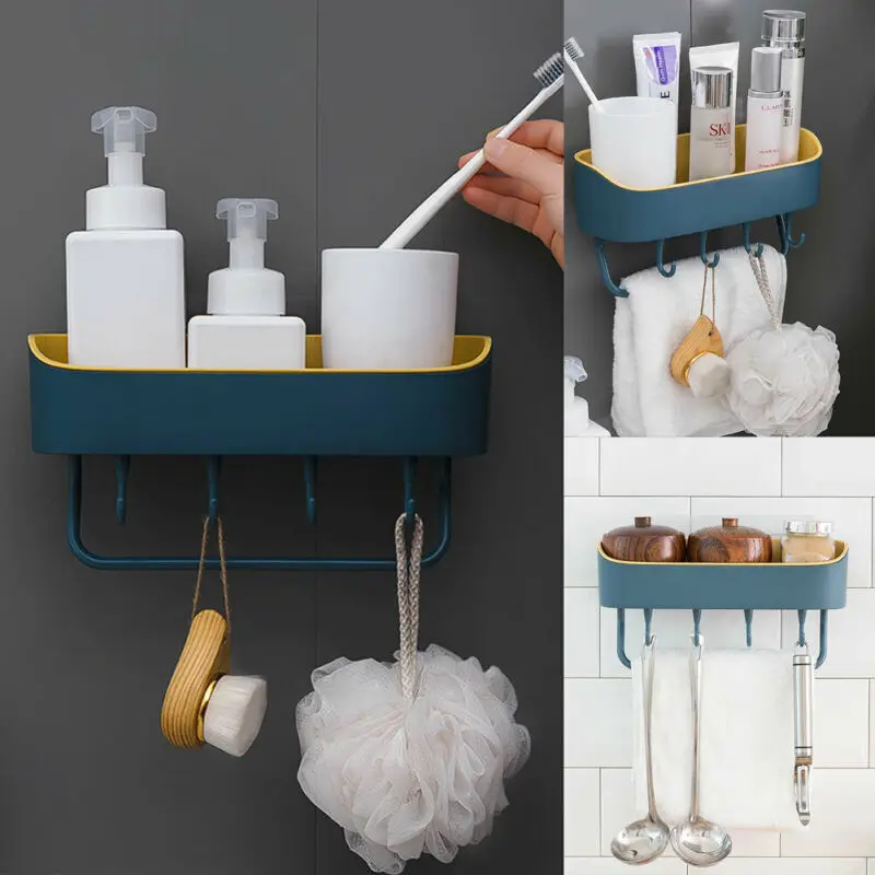 Британская Домашняя мода простой стиль полка для ванной комнаты и стойки
