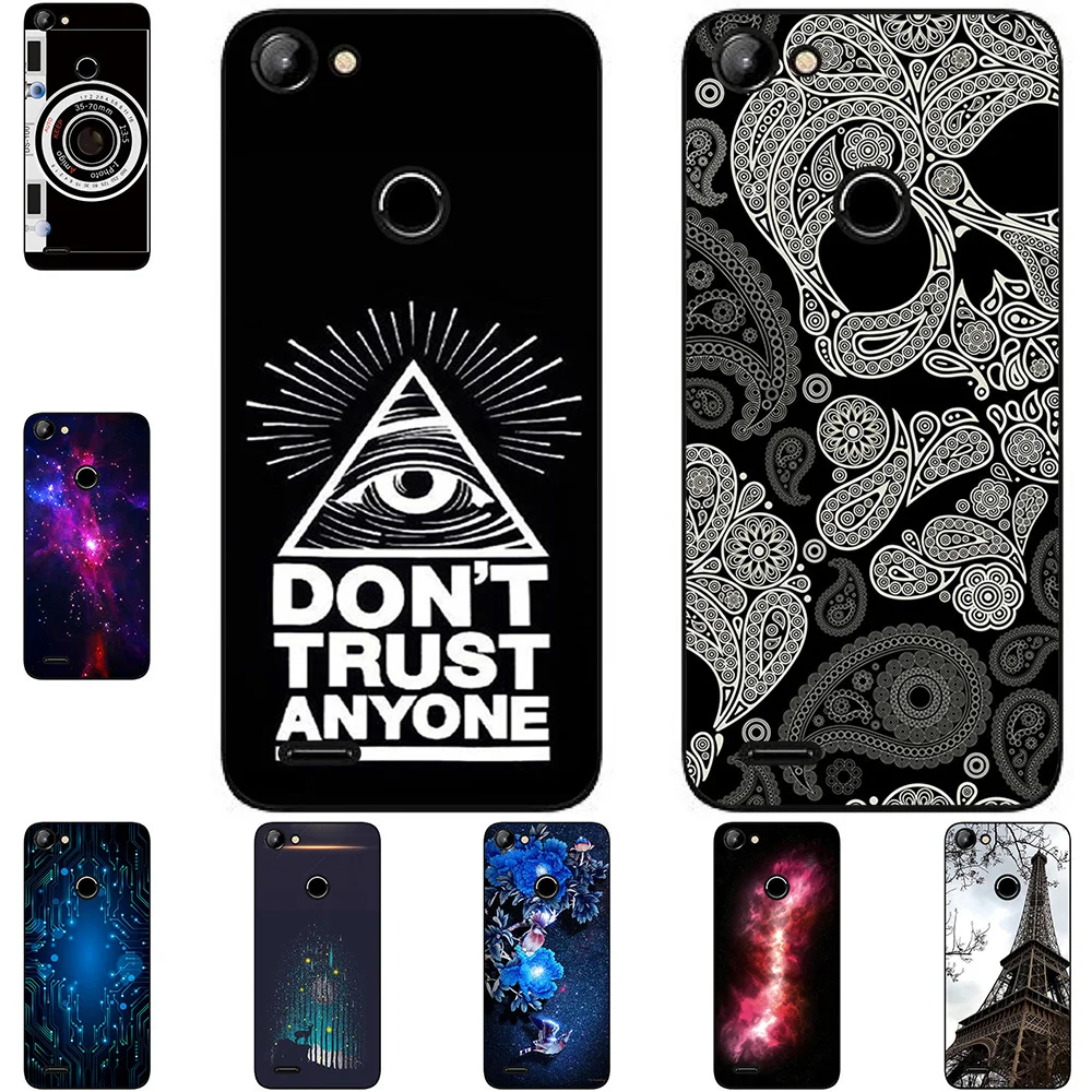 

For BQ BQ-5514G Strike Power 2019 5.45 inch Phone Cases Soft TPU Mobile Cover Cute Fashion Cartoon Painted Shell Bag