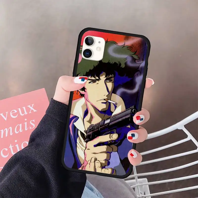 

Japan anime Cowboy Bebop Phone Case for iPhone 11 12 pro XS MAX 8 7 6 6S Plus X 5S SE 2020 XR