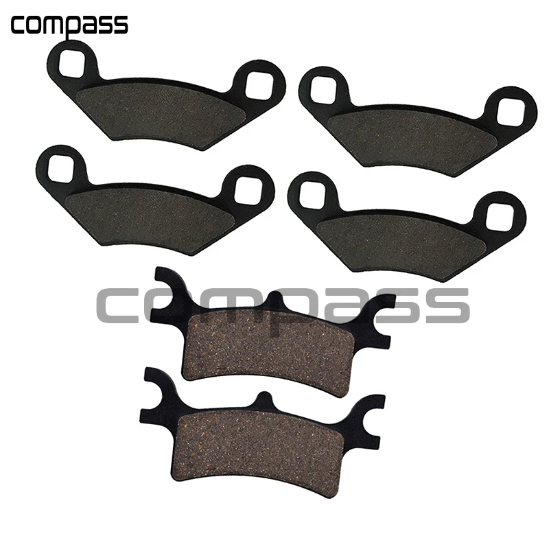 

Motorcycle Front and Rear Brake Pads for POLARIS 500 Scrambler 4 x 2005-2012
